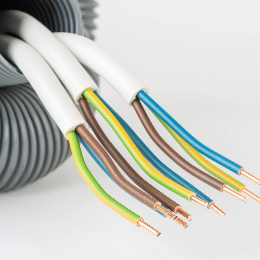 Electrical cabling charges per meter